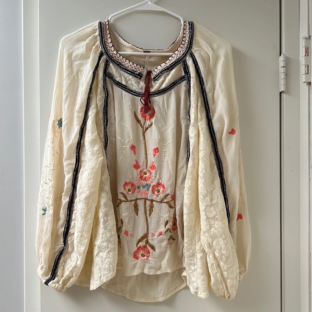 Free People Embroided Tunic